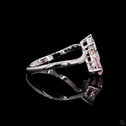 The Enchanted White Gold Two-Tone Diamond Ring