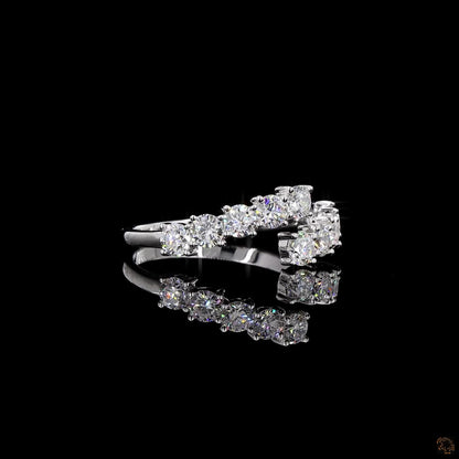 The Evara Ring — Modern Open-Band Design