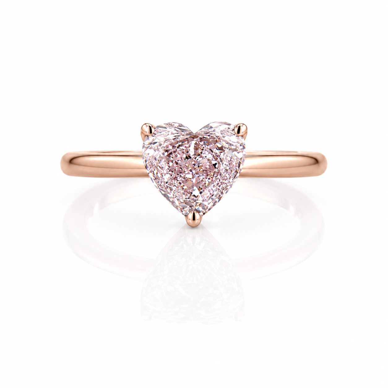 Blush Heart Ring