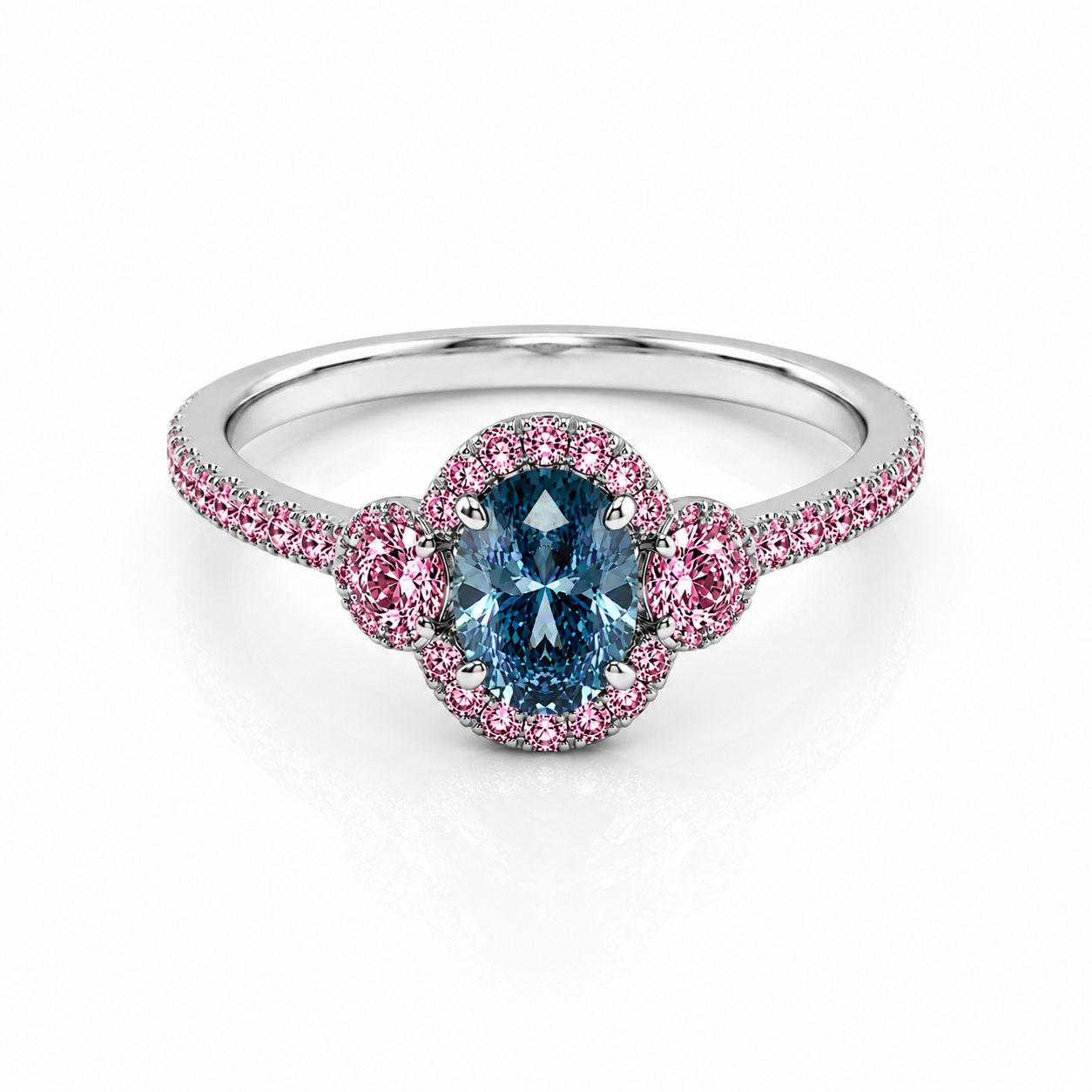Blush Sapphire Ring