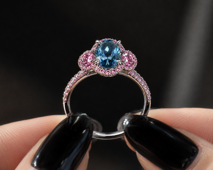 Blush Sapphire Ring