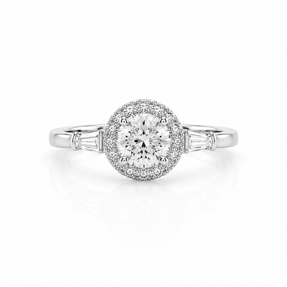 Celeste Halo Ring