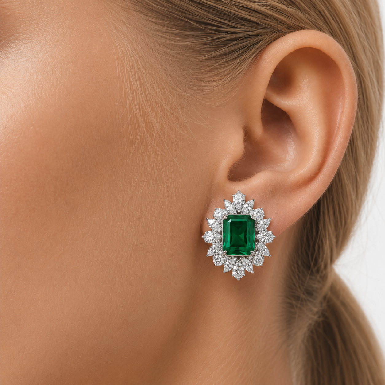 Emerald Royale Earrings