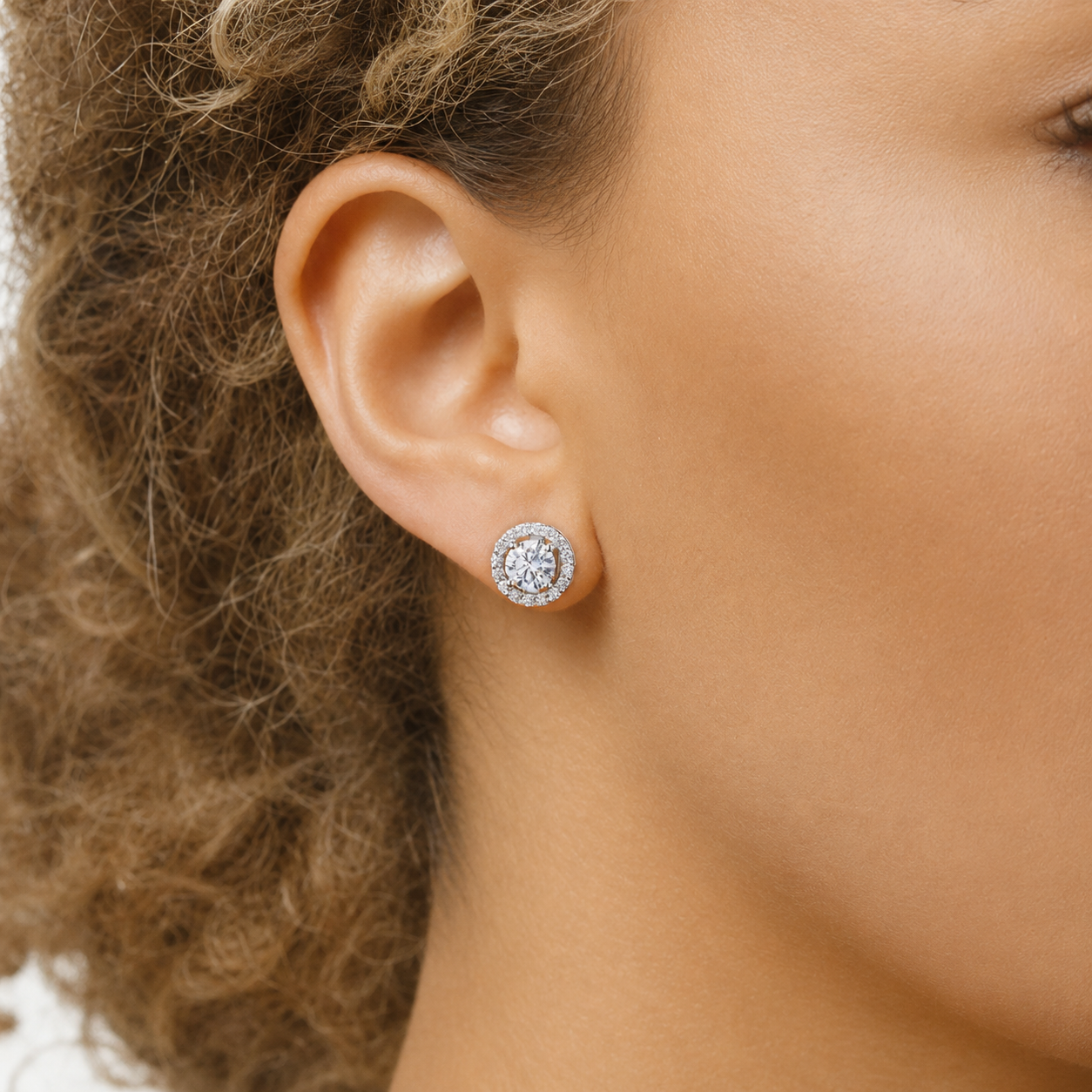 Luna Halo Earring