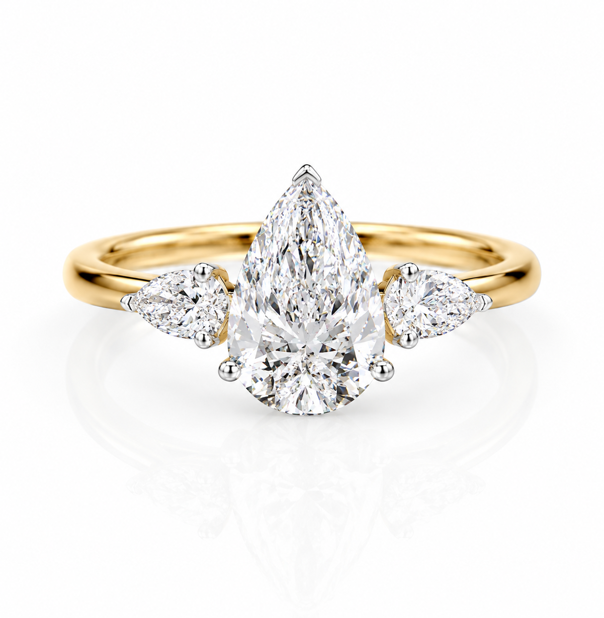 Luna Pear Ring