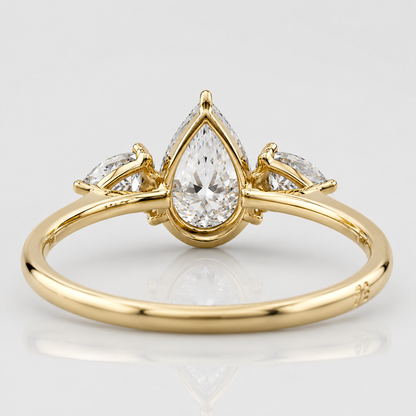 Luna Pear Ring