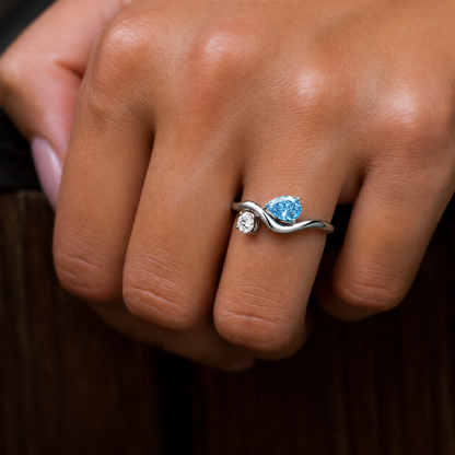 Ocean Wave Ring