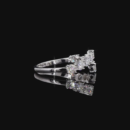The Evara Ring — Modern Open-Band Design