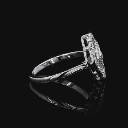Liora – Vintage-Inspired Floral Diamond Ring