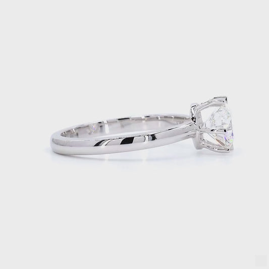 Celine – Classic Round Lab Grown Solitaire Ring