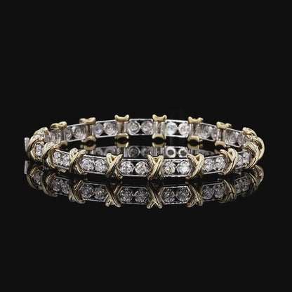 Amara Bracelet | Lab Grown Round Diamond Bracelet