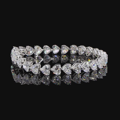 Seraphina Heart Diamond Bracelet