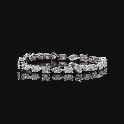 Celeste Multi-Shape Diamond Bracelet