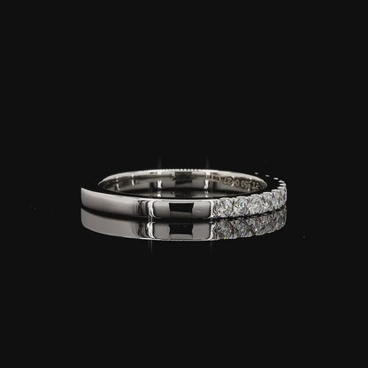 The Exquisite Yellow Gold Lab-Grown Diamond Eternity Band