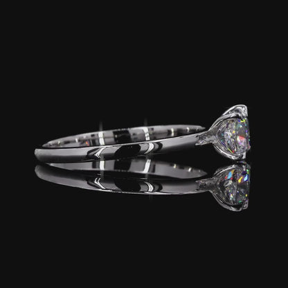 Lustra– 1.00ct Cushion Lab Grown Diamond Ring